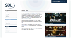 Desktop Screenshot of libsdl.org